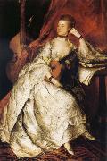 Thomas Gainsborough Miss Anne Ford France oil painting artist